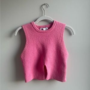 Zara Knit Cropped Tank
